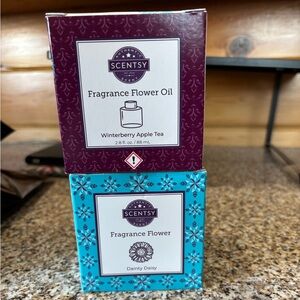 Scentsy Fragrance Flower Oil Set